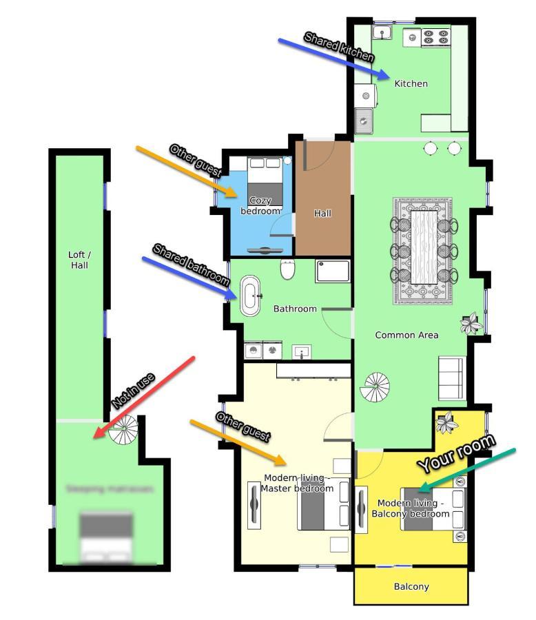 אולבורג Aday - Modern Living - Balcony Room מראה חיצוני תמונה